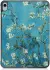 Apple iPad 11 (2025) / 10.9 (2022) Hoes Tri-Fold Book Case Blossom Print afbeelding 9