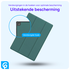 Samsung Galaxy Tab A8 Hoes Tri-Fold Book Case Groen afbeelding 2