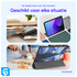 Samsung Galaxy Tab A8 Hoes Tri-Fold Book Case Sterrennacht afbeelding 5