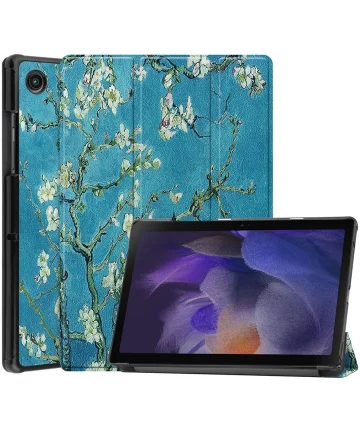 Samsung Galaxy Tab A8 Hoes Tri-Fold Book Case Blossom Hoesjes