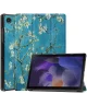 Samsung Galaxy Tab A8 Hoes Tri-Fold Book Case Blossom