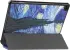 Lenovo Tab M10 Plus Gen 3 Hoes Tri-Fold Book Case Sterrennacht afbeelding 9