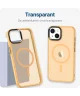 Apple iPhone 11 Hoesje met MagSafe Back Cover Matte Oranje