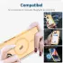 Apple iPhone 12 / 12 Pro Hoesje met MagSafe Matte Back Cover Oranje afbeelding 6