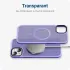 Apple iPhone 12 / 12 Pro Hoesje met MagSafe Matte Back Cover Lila afbeelding 8