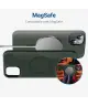 Apple iPhone 13 Hoesje met MagSafe Back Cover Matte Green