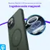 Apple iPhone 13 Hoesje met MagSafe Back Cover Matte Green afbeelding 2