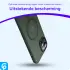 Apple iPhone 13 Hoesje met MagSafe Back Cover Matte Green afbeelding 6