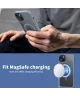 Apple iPhone 13 Hoesje met MagSafe Back Cover Matte Blauw