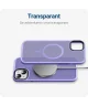 Apple iPhone 14 Hoesje met MagSafe Back Cover Matte Violet