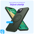 Apple iPhone 14 Hoesje met MagSafe Back Cover Matte Green afbeelding 4