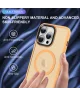 Apple iPhone 14 Pro Hoesje met MagSafe Back Cover Matte Oranje