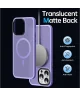Apple iPhone 14 Pro Hoesje met MagSafe Back Cover Matte Violet