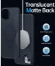 Apple iPhone 14 Plus Hoesje met MagSafe Back Cover Matte Zwart