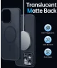 Apple iPhone 14 Pro Max Hoesje met MagSafe Back Cover Matte Oranje