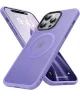 Apple iPhone 14 Pro Max Hoesje met MagSafe Back Cover Matte Violet