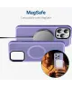 Apple iPhone 14 Pro Max Hoesje met MagSafe Back Cover Matte Violet