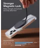 ESR HaloLock Mini MagSafe 15W Draadloze Oplader 1.5M Kabel Zwart