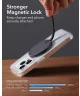 ESR HaloLock Mini MagSafe 15W Draadloze Oplader 1.5M Zwart Two-Pack