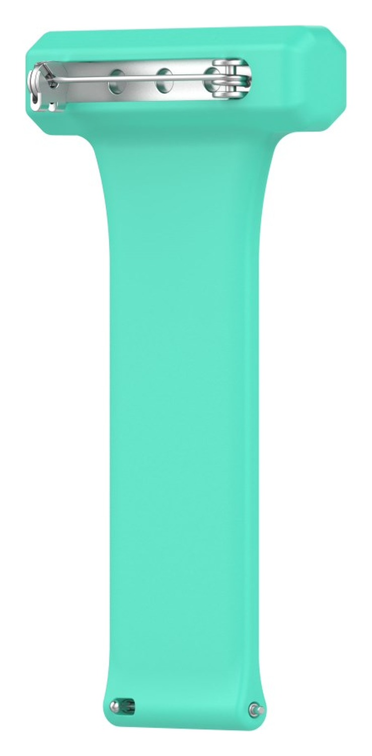 Universeel Smartwatch 22MM Siliconen Dames Verpleegkundige Band - Licht Groen afbeelding 5
