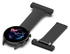 Universeel Smartwatch 22MM Siliconen Dames Verpleegkundige Band - Zwart