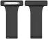 Universeel Smartwatch 22MM Siliconen Dames Verpleegkundige Band - Zwart afbeelding 2