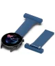 Universeel Smartwatch 22MM Siliconen Dames Verpleegkundige Band - Blauw