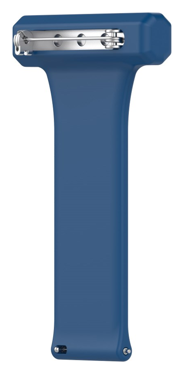 Universeel Smartwatch 22MM Siliconen Dames Verpleegkundige Band - Blauw afbeelding 5