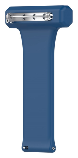 Universeel Smartwatch 22MM Siliconen Dames Verpleegkundige Band - Blauw afbeelding 5