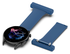 Universeel Smartwatch 22MM Siliconen Dames Verpleegkundige Band - Blauw afbeelding 1