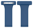 Universeel Smartwatch 22MM Siliconen Dames Verpleegkundige Band - Blauw afbeelding 6