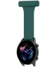Universeel Smartwatch 22MM Siliconen Dames Verpleegkundige Band - Groen