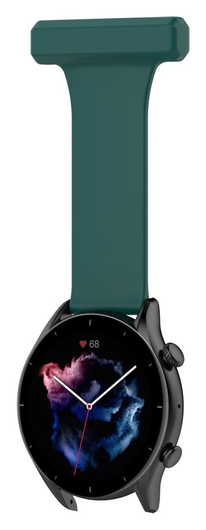 Universeel Smartwatch 22MM Siliconen Dames Verpleegkundige Band - Groen afbeelding 3