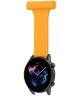 Universeel Smartwatch 22MM Siliconen Dames Verpleegkundige Band - Geel