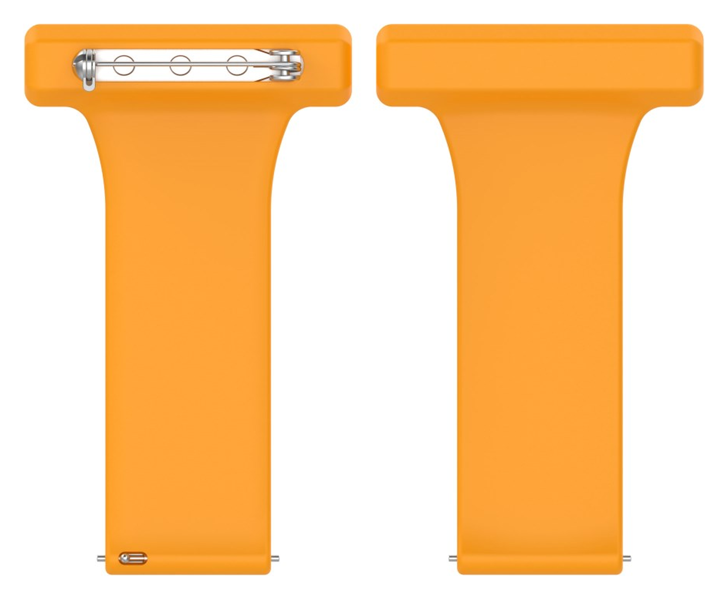 Universeel Smartwatch 22MM Siliconen Dames Verpleegkundige Band - Geel afbeelding 6