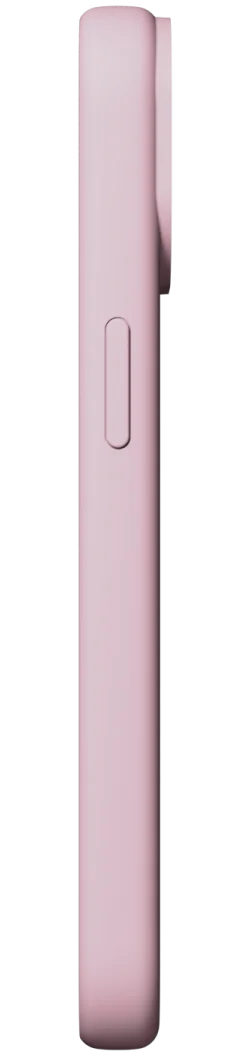 Nudient Base Case Apple iPhone 15 Hoesje Siliconen Cover Baby Pink afbeelding 2