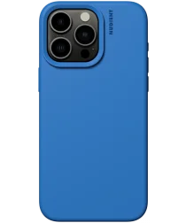 Nudient Base Case Apple iPhone 15 Pro Max Hoesje Vibrant Blue