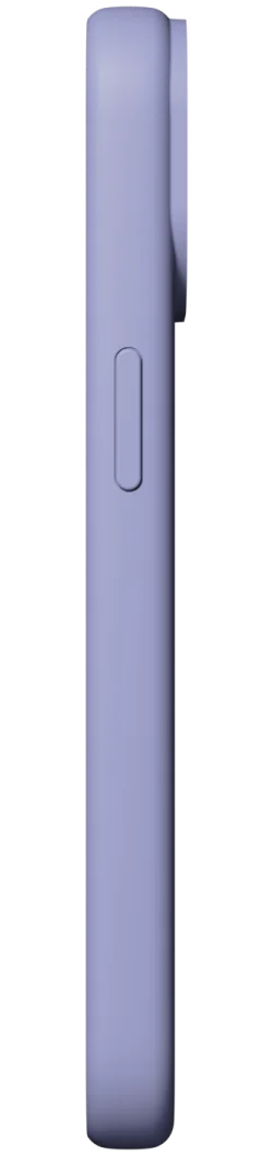 Nudient Base Case Apple iPhone 15 Hoesje Siliconen Cover Soft Purple afbeelding 2