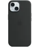 Origineel Apple iPhone 15 Hoesje MagSafe Silicone Case Zwart
