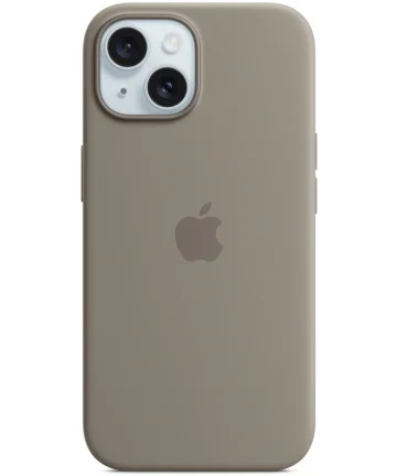 Origineel Apple iPhone 15 Hoesje MagSafe Silicone Case Klei Hoesjes
