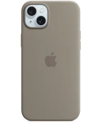 Origineel Apple iPhone 15 Plus Hoesje Silicone Case Klei