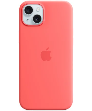 Origineel Apple iPhone 15 Plus Hoesje Silicone Case Guave Hoesjes