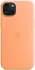 Origineel Apple iPhone 15 Plus Hoesje Silicone Case Fris Oranje afbeelding 2