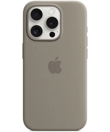 Origineel Apple iPhone 15 Pro Hoesje Silicone Case Klei Hoesjes