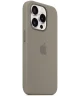 Origineel Apple iPhone 15 Pro Hoesje Silicone Case Klei