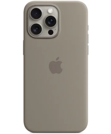 Origineel Apple iPhone 15 Pro Max Hoesje Silicone Case Klei Hoesjes