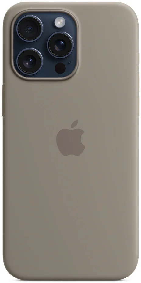 Origineel Apple iPhone 15 Pro Max Hoesje Silicone Case Klei afbeelding 2
