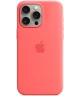 Origineel Apple iPhone 15 Pro Max Hoesje Silicone Case Guave