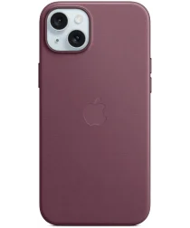 Origineel Apple iPhone 15 Plus Hoesje FineWoven Case Moerbei