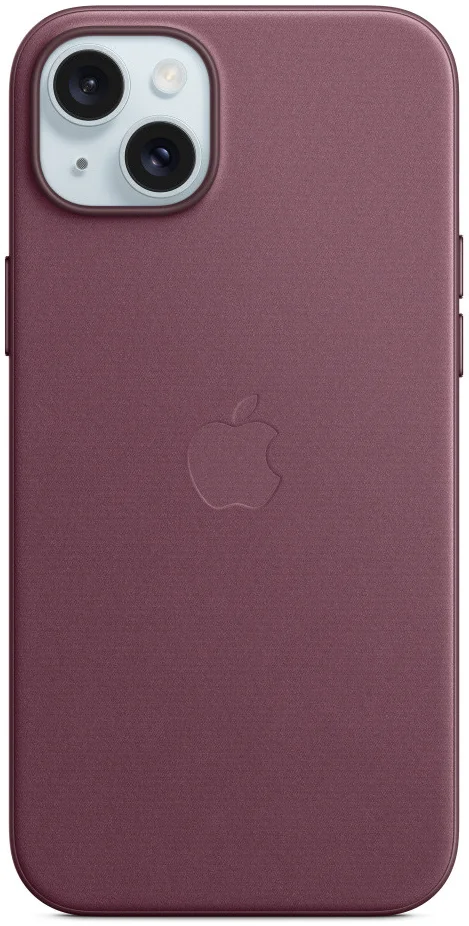 Origineel Apple iPhone 15 Plus Hoesje FineWoven Case Moerbei afbeelding 1